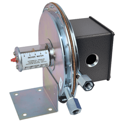 SOR Low Differential Pressure Switch, 107